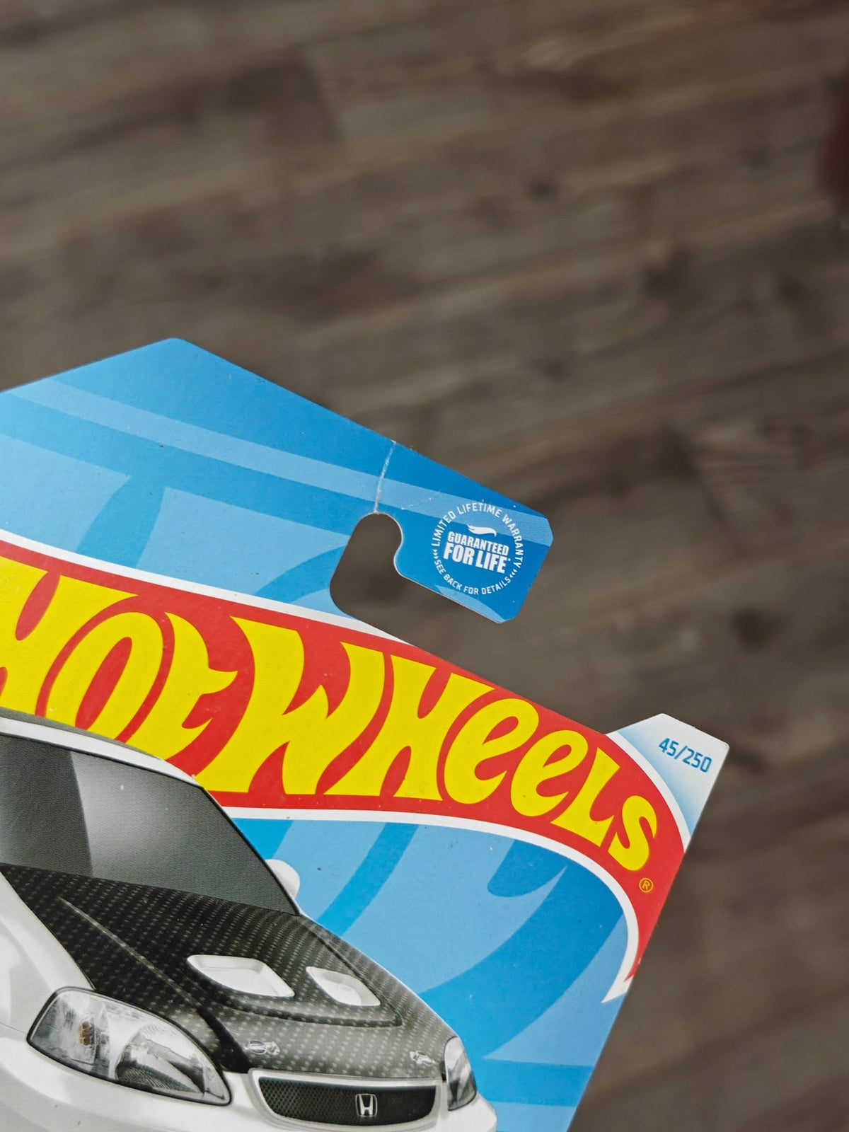 Hot Wheels Honda Civic Si - White - Kinder Logs