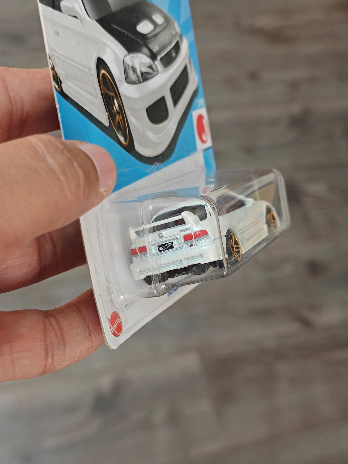 Hot Wheels Honda Civic Si - White - Kinder Logs
