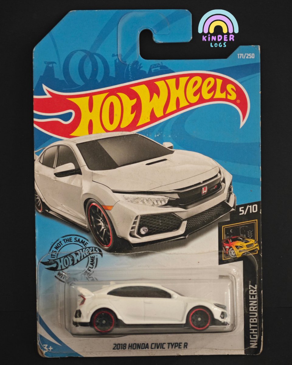 Hot Wheels Honda Civic Type R - Nightburnerz - Kinder Logs