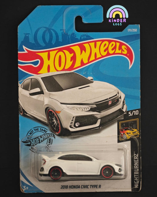 Hot Wheels Honda Civic Type R - Nightburnerz - Kinder Logs