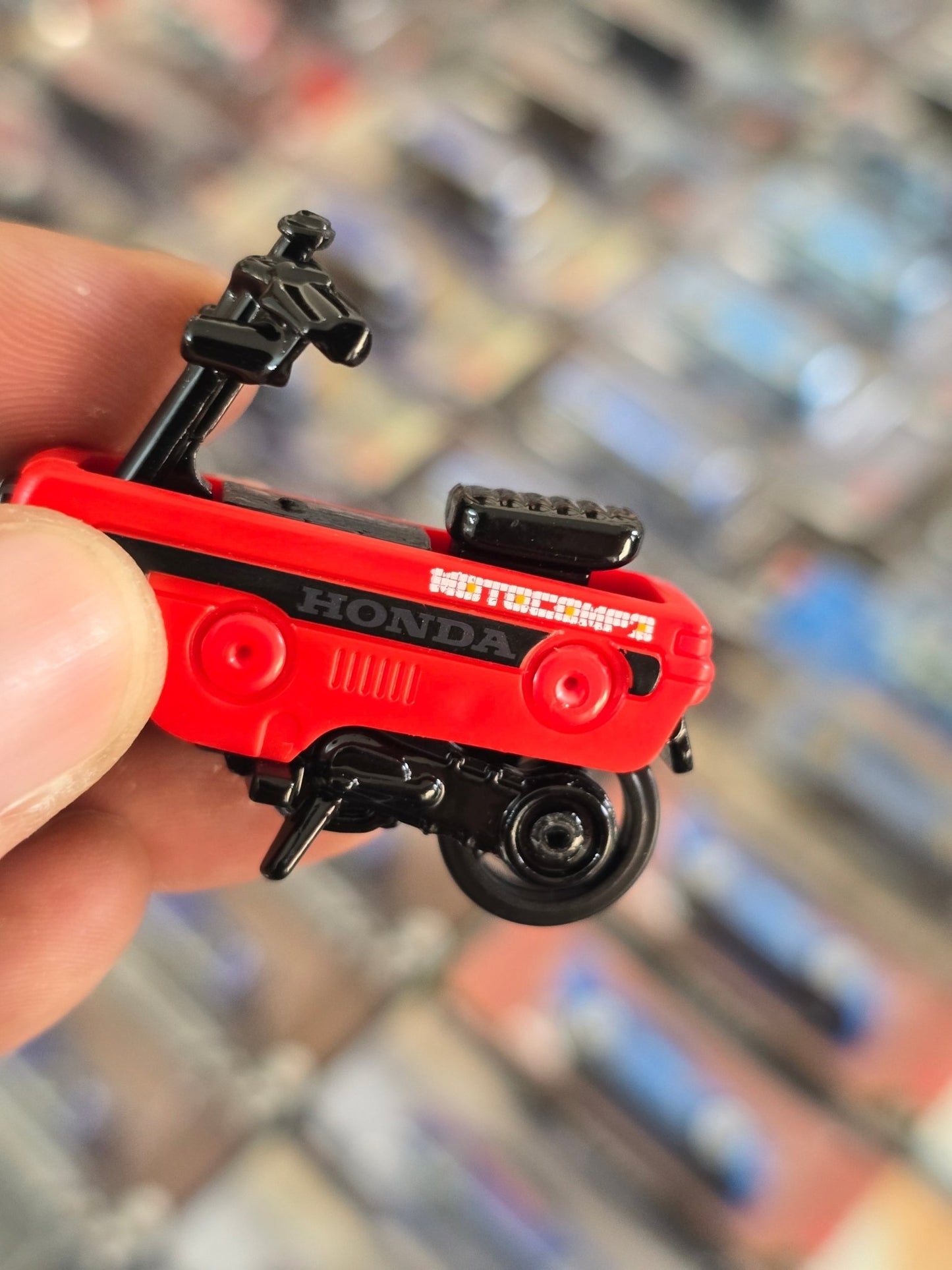 Hot Wheels Honda Motocompo - Red (Uncarded) - Kinder Logs