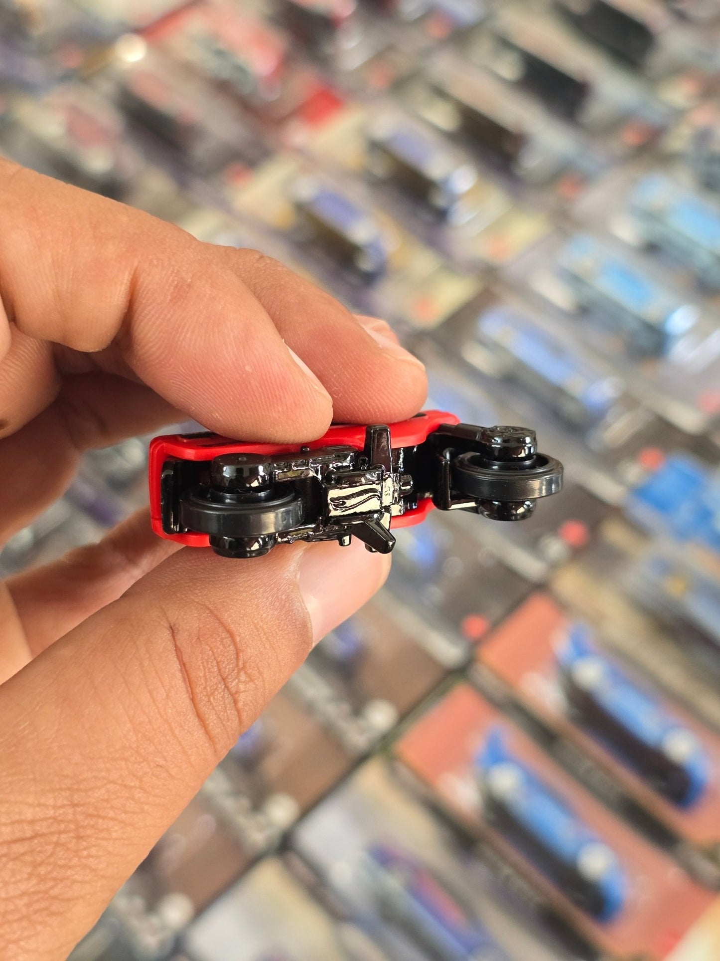 Hot Wheels Honda Motocompo - Red (Uncarded) - Kinder Logs