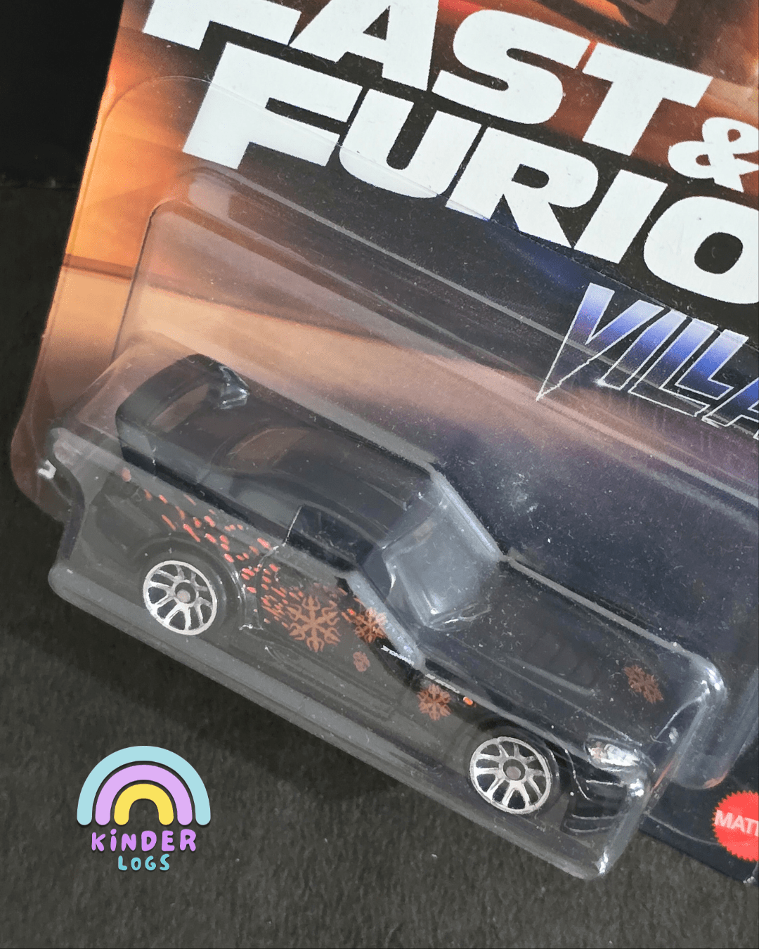 Hot Wheels Honda S2000 - Fast & Furious Villains - Kinder Logs