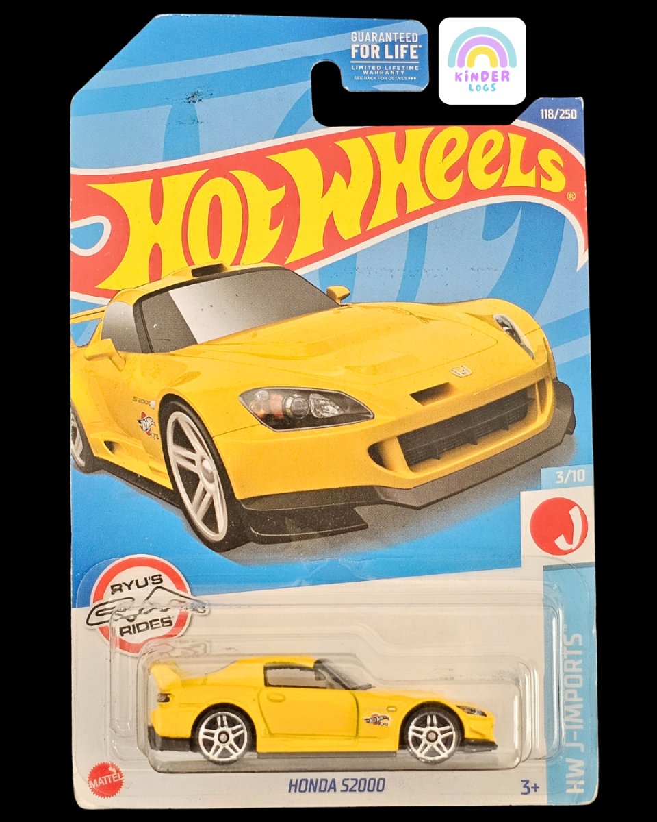 Hot Wheels Honda S2000 - HW Japan Imports - Kinder Logs