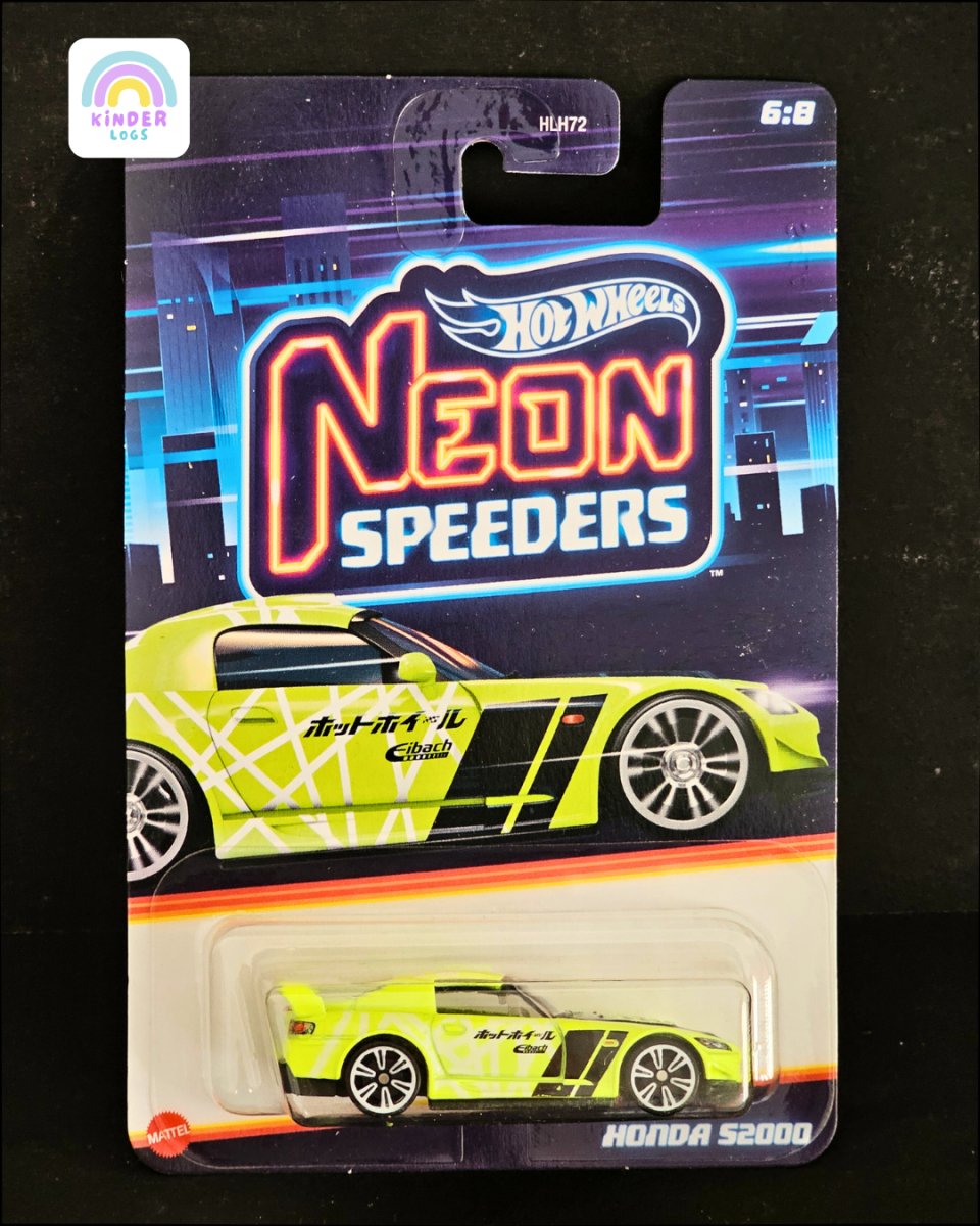 Hot Wheels Honda S2000 - Neon Speeders - Kinder Logs