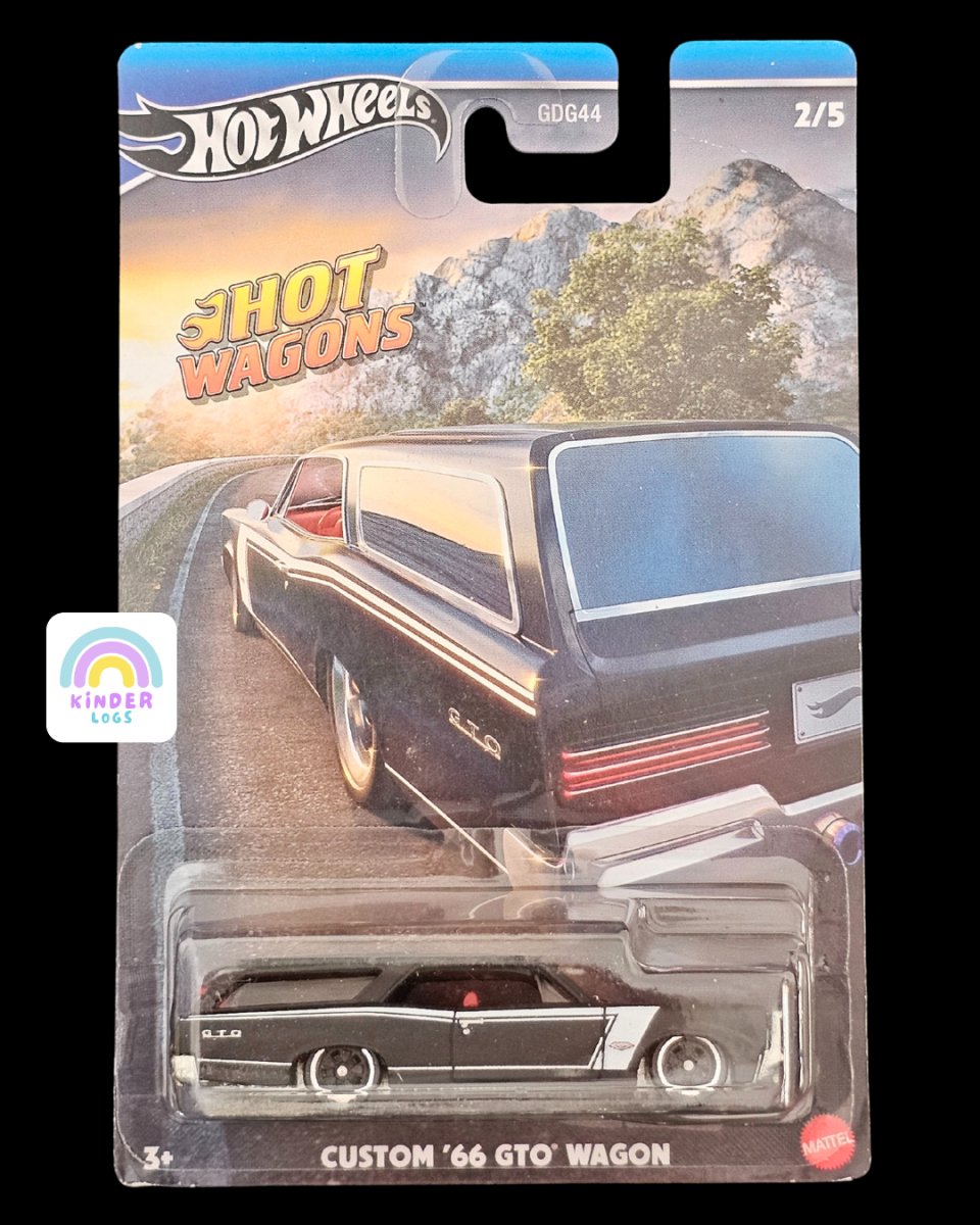 Hot Wheels Hot Wagons - Custom 1966 GTO Wagon - Kinder Logs