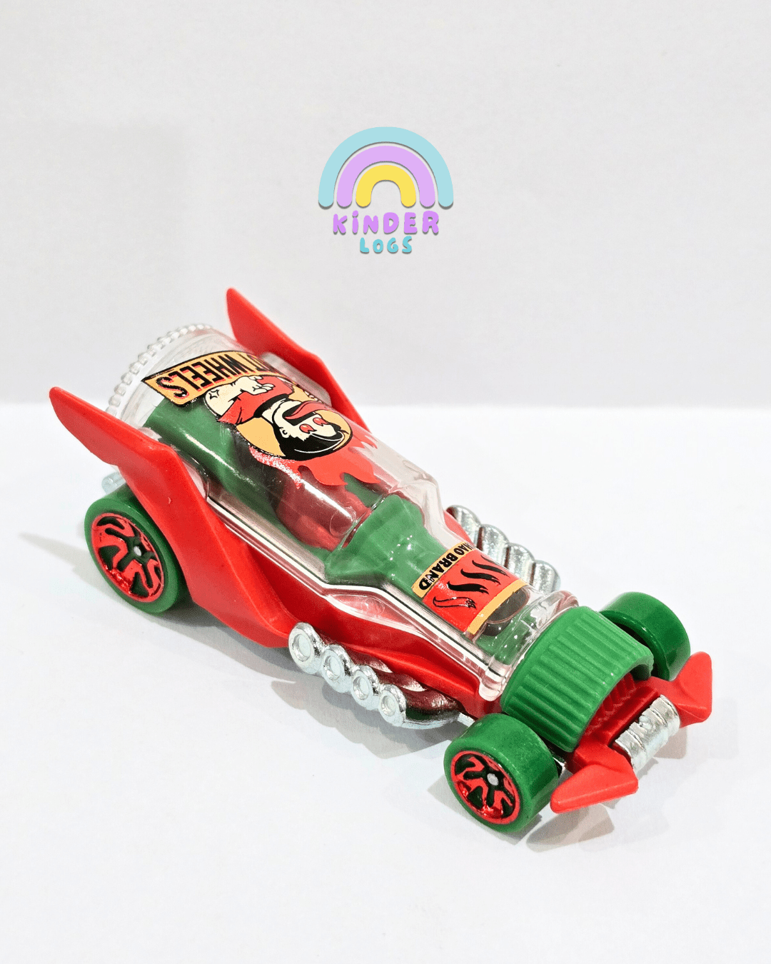 Hot Wheels Hot Wheengs Sauce Bottle Car (Uncarded) - Kinder Logs