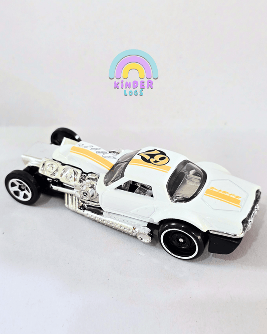 Hot Wheels Hoto Roto - White (Uncarded - New) - Kinder Logs