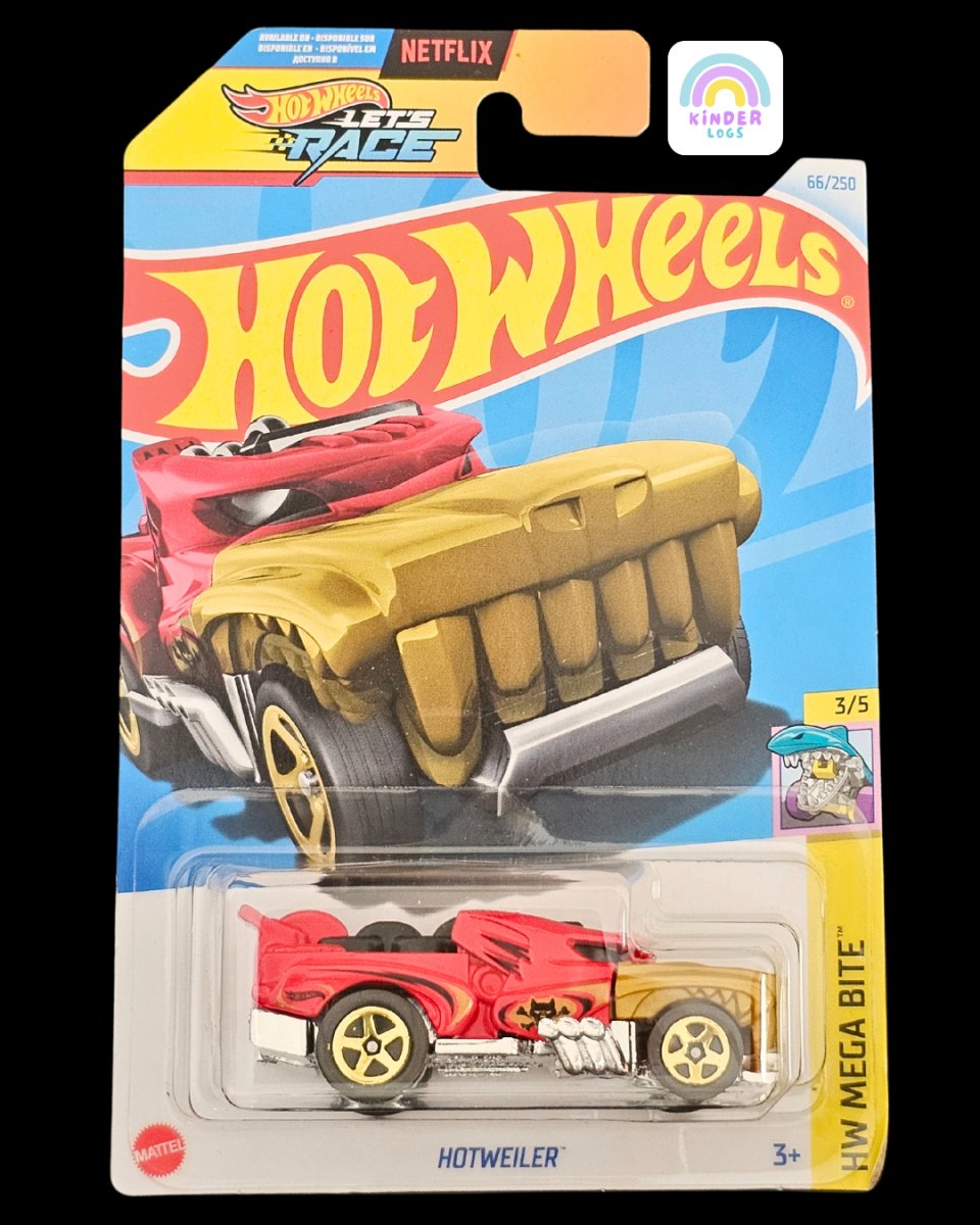 Hot Wheels Hotweiler - HW Mega Bite (J Case) - Kinder Logs
