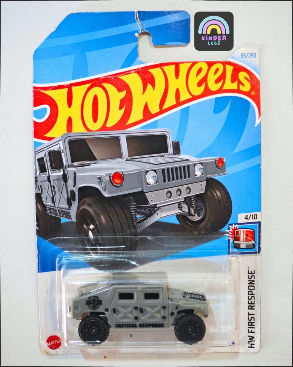 Hot Wheels Humvee Tactical Response SUV - Kinder Logs
