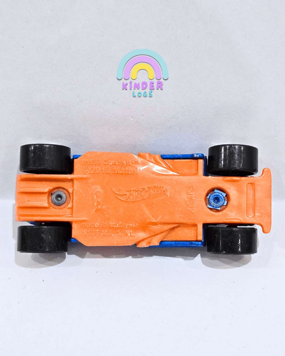 Hot Wheels HW50 Concept - 50th Anniversary Race Team (Used Car) - Kinder Logs