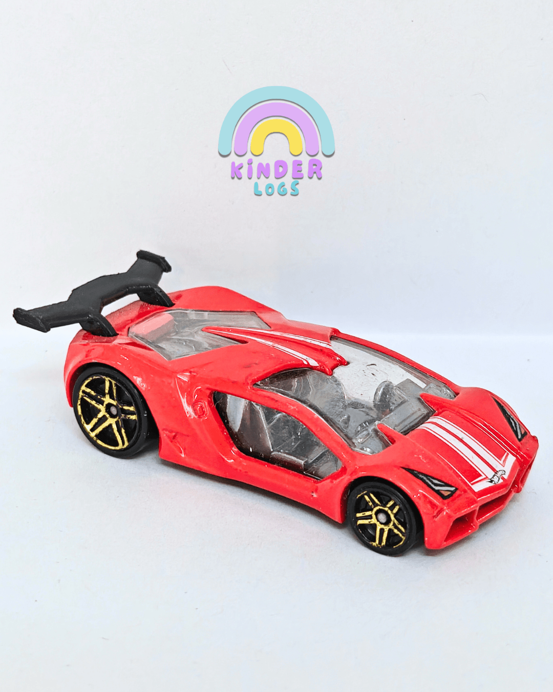 Hot Wheels Impavido 1 - Red (Pre - Owned Car) - Kinder Logs