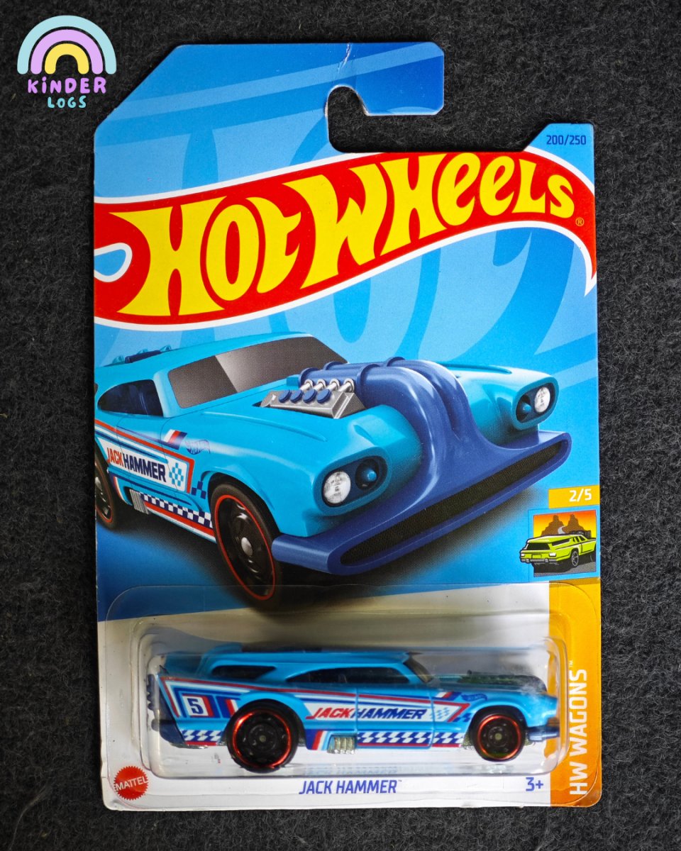 Hot Wheels Jack Hammer Fantasy Wagon - Kinder Logs