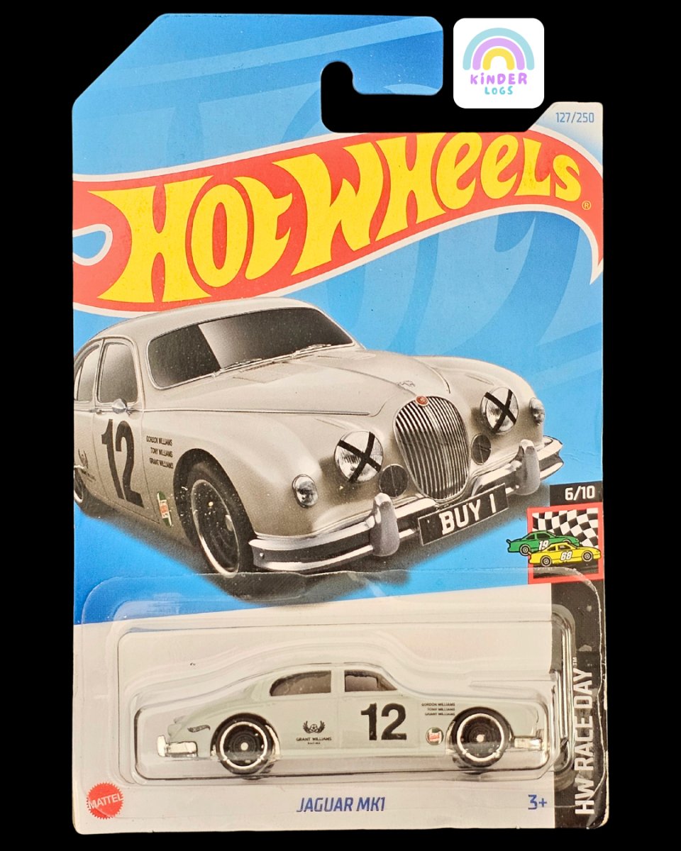 Hot Wheels Jaguar MK1 - HW Race Day - Kinder Logs