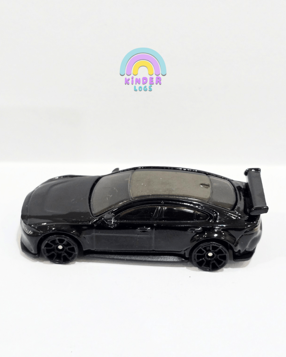 Hot Wheels Jaguar XE SV Project 8 - Black (Uncarded) - Kinder Logs