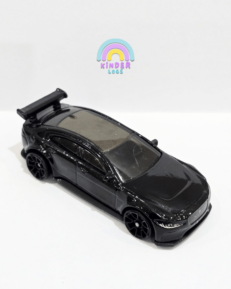 Hot Wheels Jaguar XE SV Project 8 - Black (Uncarded) - Kinder Logs