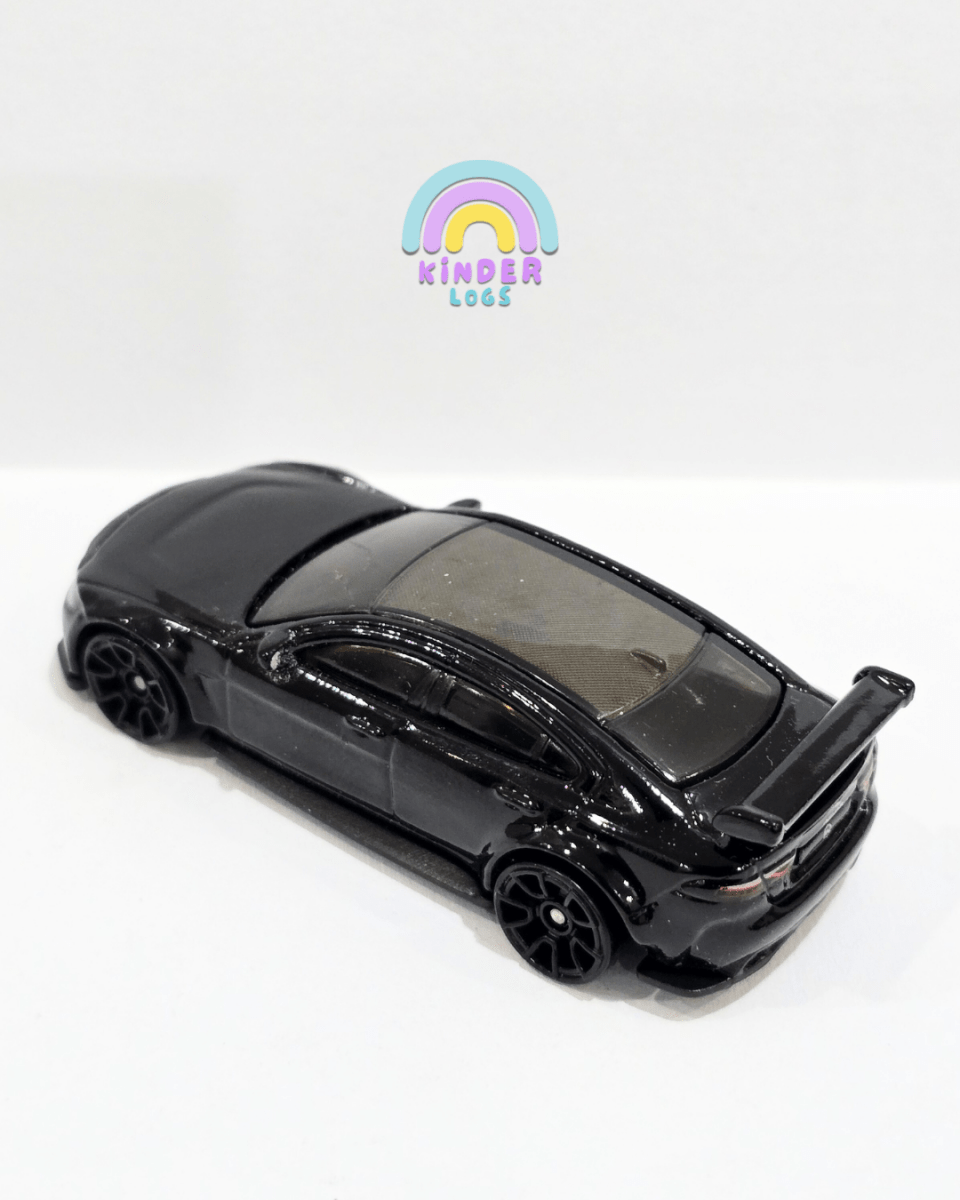Hot Wheels Jaguar XE SV Project 8 - Black (Uncarded) - Kinder Logs