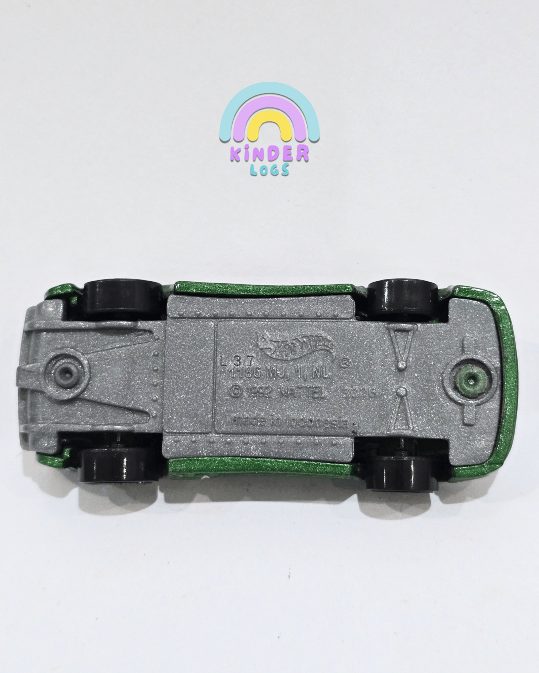 Hot Wheels Jaguar XJ220 - Green (Used Car) - Kinder Logs