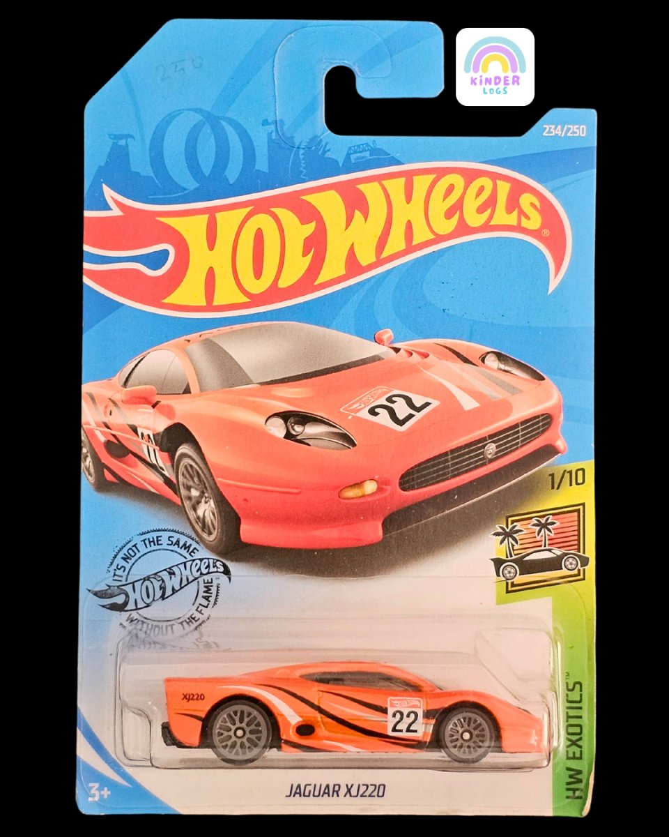 Hot Wheels Jaguar XJ220 - HW Exotics - Kinder Logs