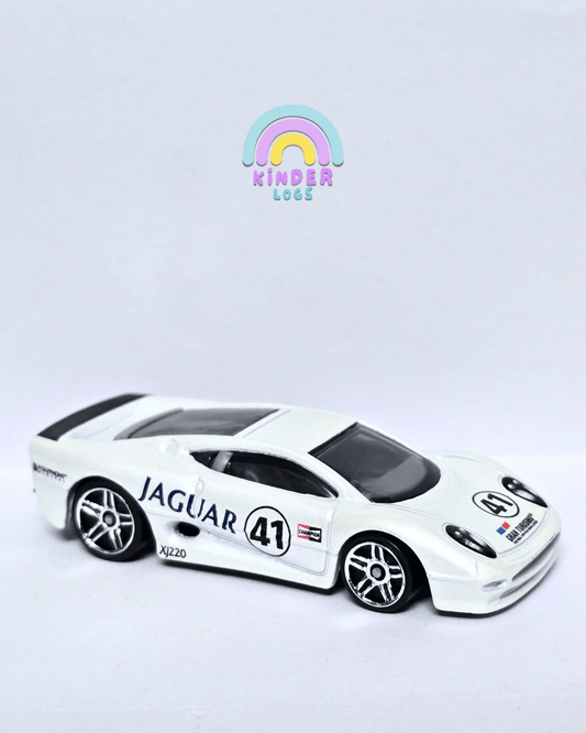 Hot Wheels Jaguar XJ220 - PlayStation Gran Turismo (Uncarded - New) - Kinder Logs