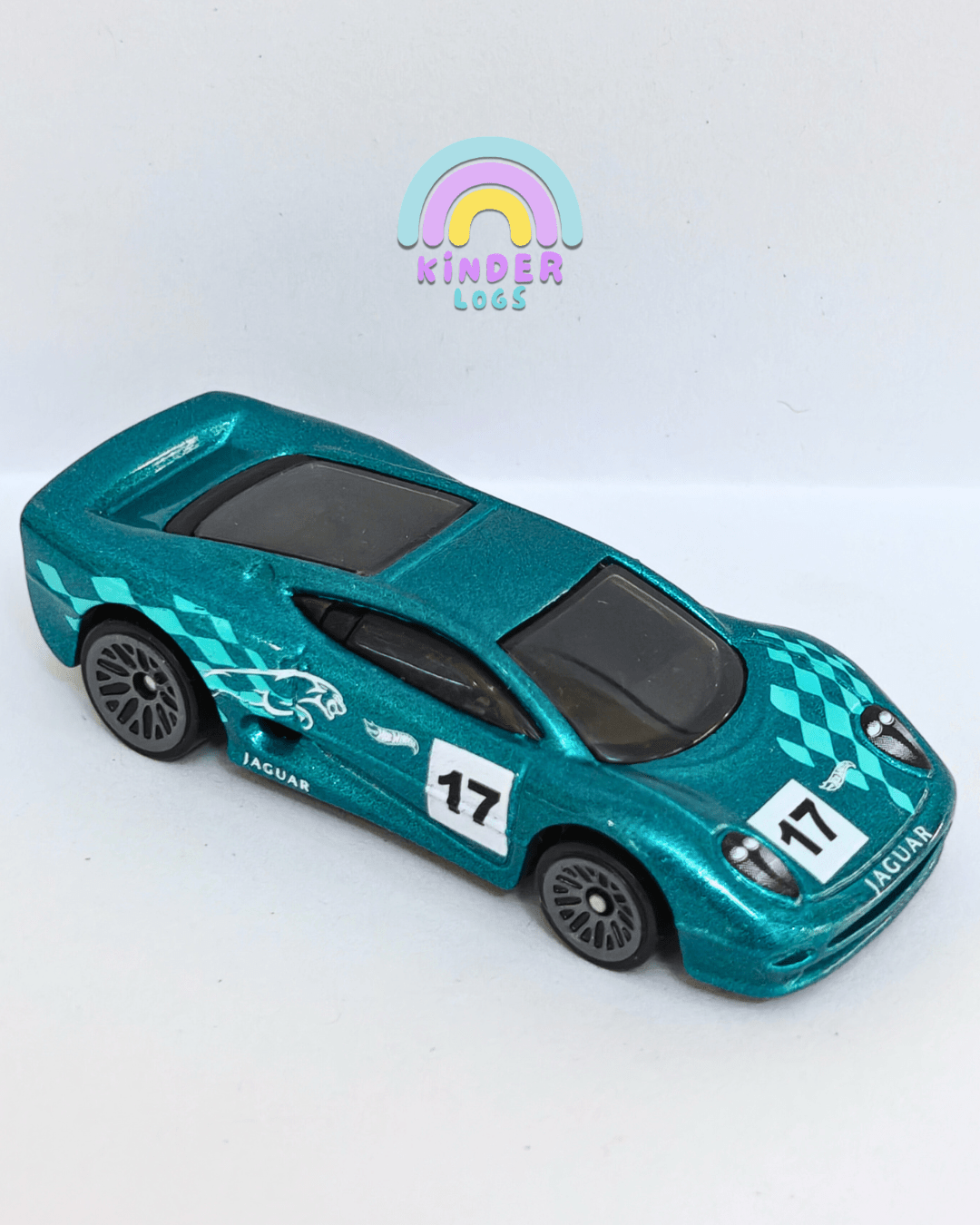Hot Wheels Jaguar XJ220 - Rare Color (Uncarded - New) - Kinder Logs