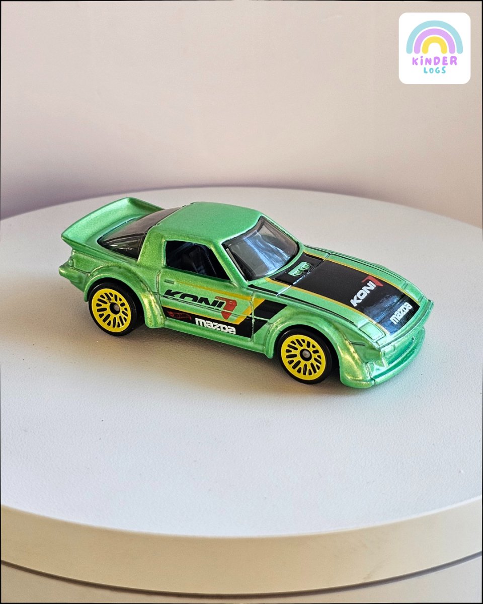 Hot Wheels JDM Mazda RX - 7 (Uncarded) - Kinder Logs
