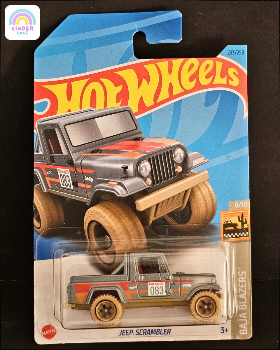 Hot Wheels Jeep Scrambler SUV - Kinder Logs