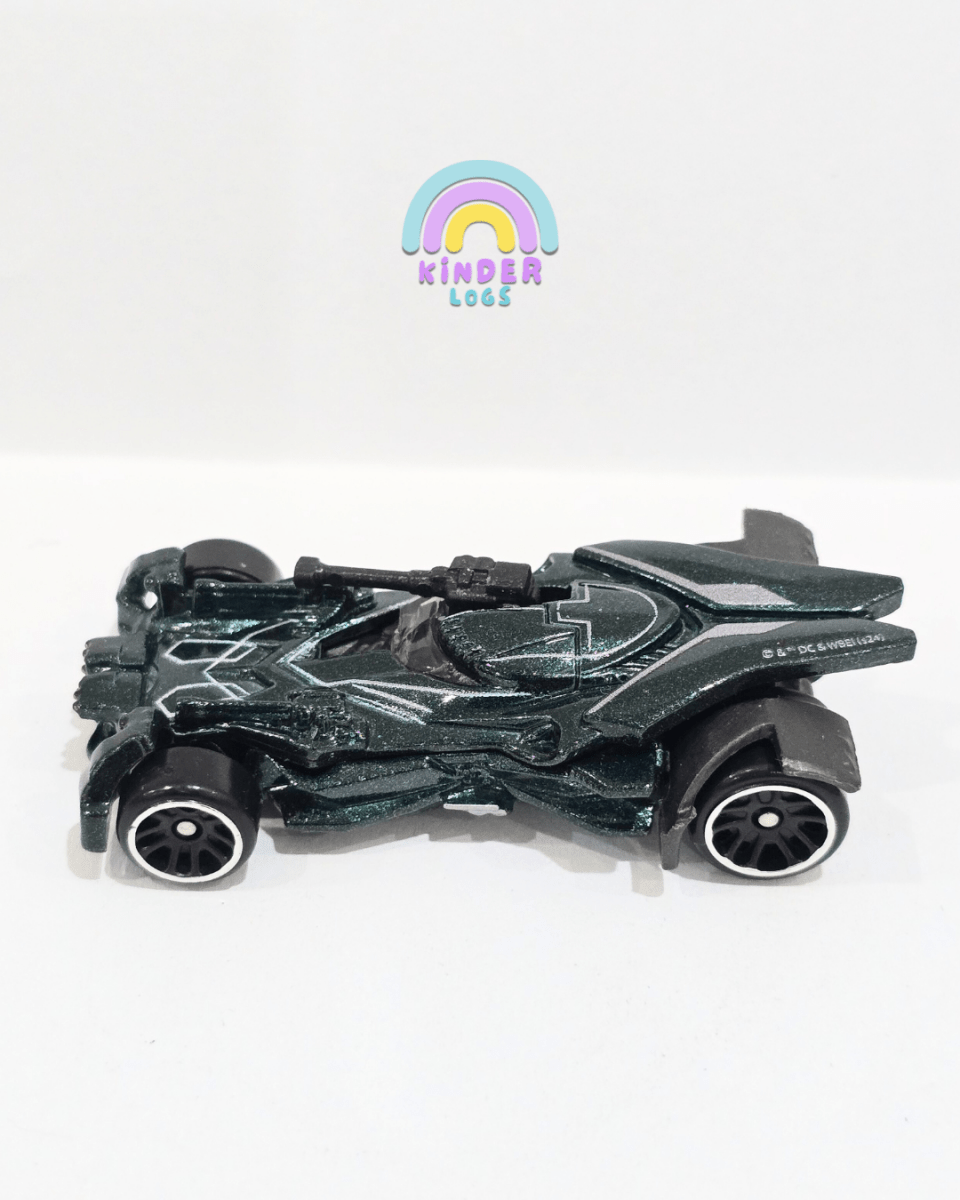 Hot Wheels Justice League Batmobile With A Gun (Uncarded) - Kinder Logs