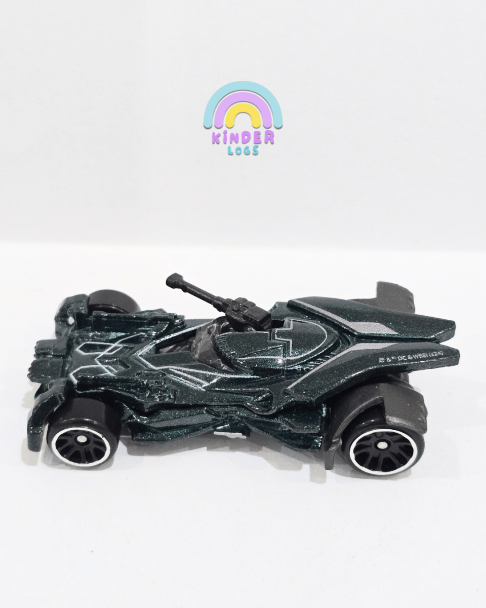 Hot Wheels Justice League Batmobile With A Gun (Uncarded) - Kinder Logs