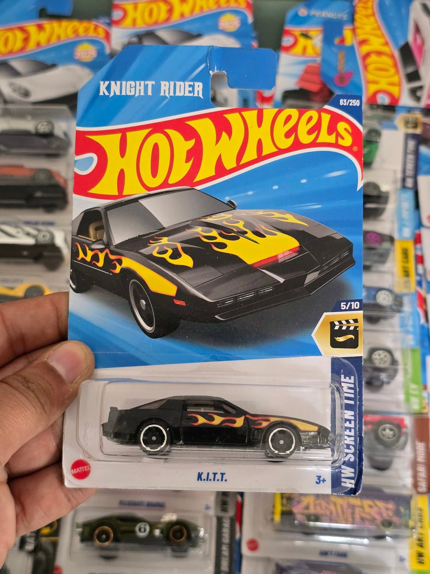 Hot Wheels K.I.T.T Knight Rider Car (Imported) - Kinder Logs