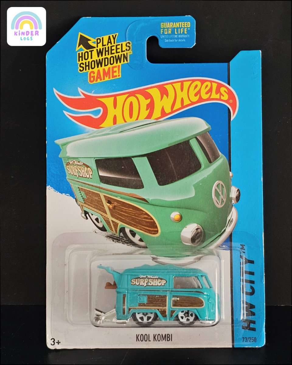 Hot Wheels Kool Kombi - HW Surf Shop Edition - Kinder Logs