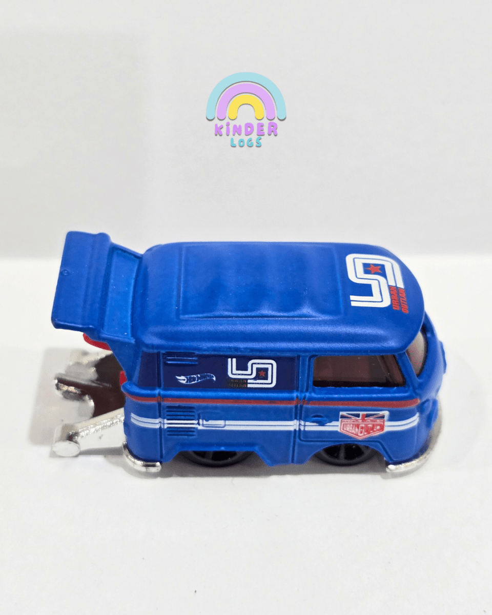 Hot Wheels Kool Kombi Urban Outlaw - Blue (Uncarded) - Kinder Logs