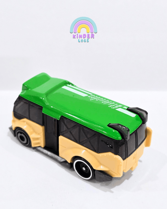 Hot Wheels Kowloon'D Hypervan - Green (Uncarded) - Kinder Logs