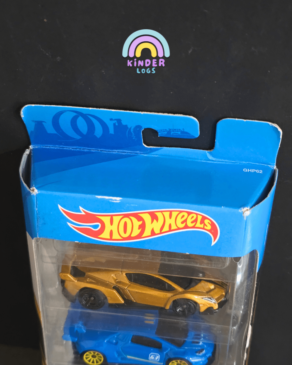 Hot Wheels Lamborghini 5 Cars Pack (Imported) - Kinder Logs