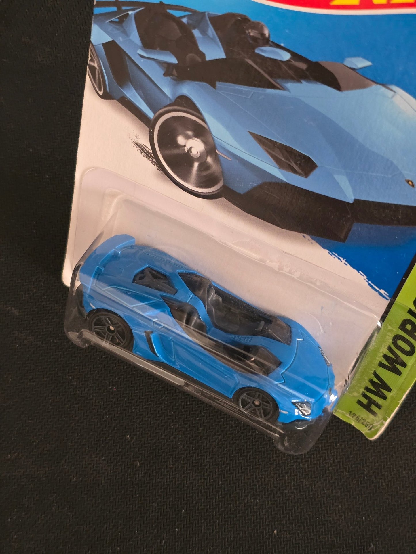Hot Wheels Lamborghini Aventador J - Blue (Imported) - Kinder Logs