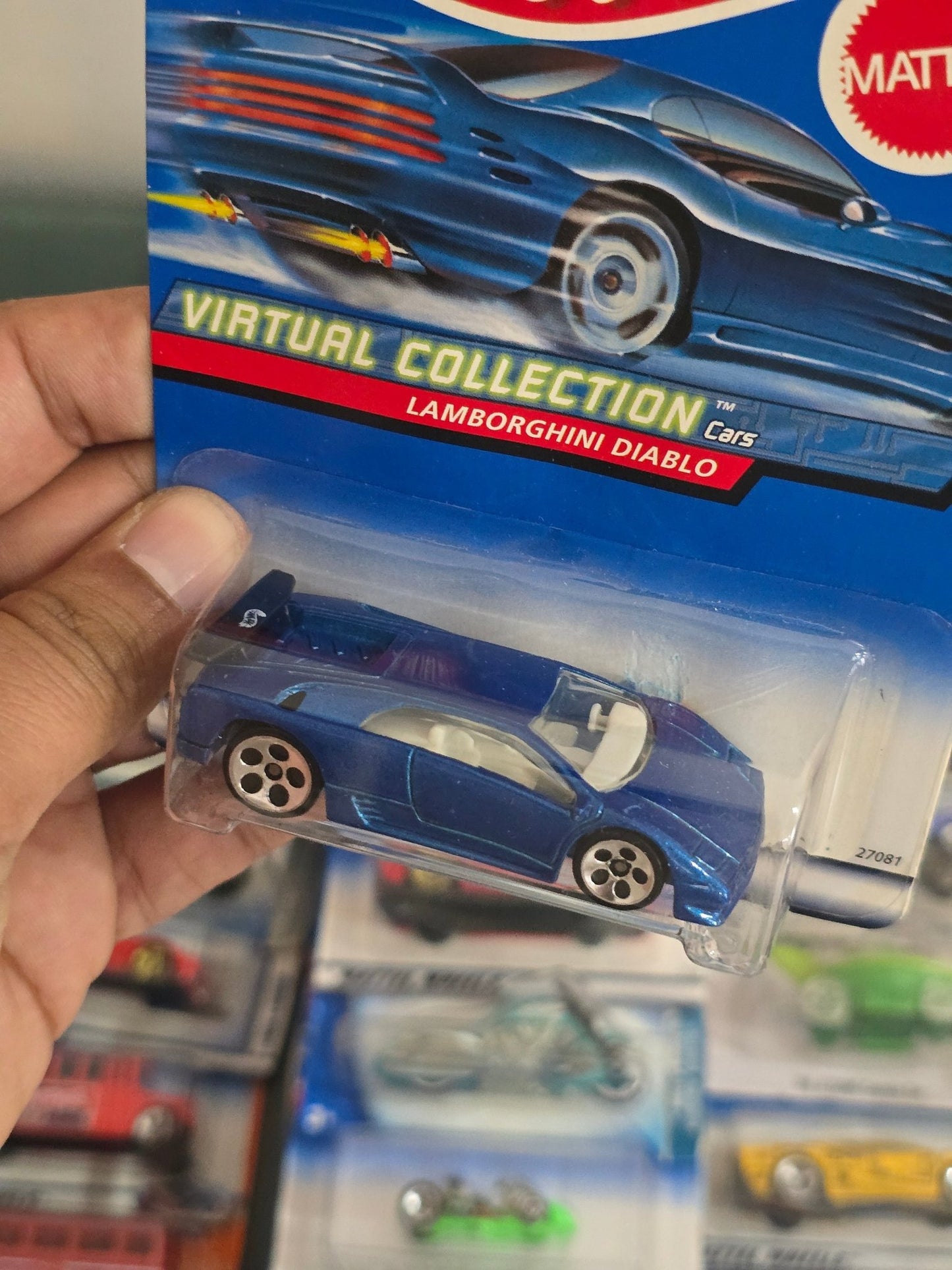 Hot Wheels Lamborghini Diablo - Virtual Collection Cars - Kinder Logs