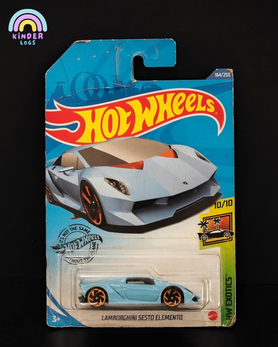 Hot Wheels Lamborghini Sesto Elemento - Kinder Logs