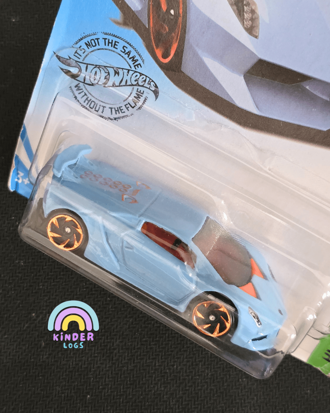 Hot Wheels Lamborghini Sesto Elemento - Blue (Imported) - Kinder Logs