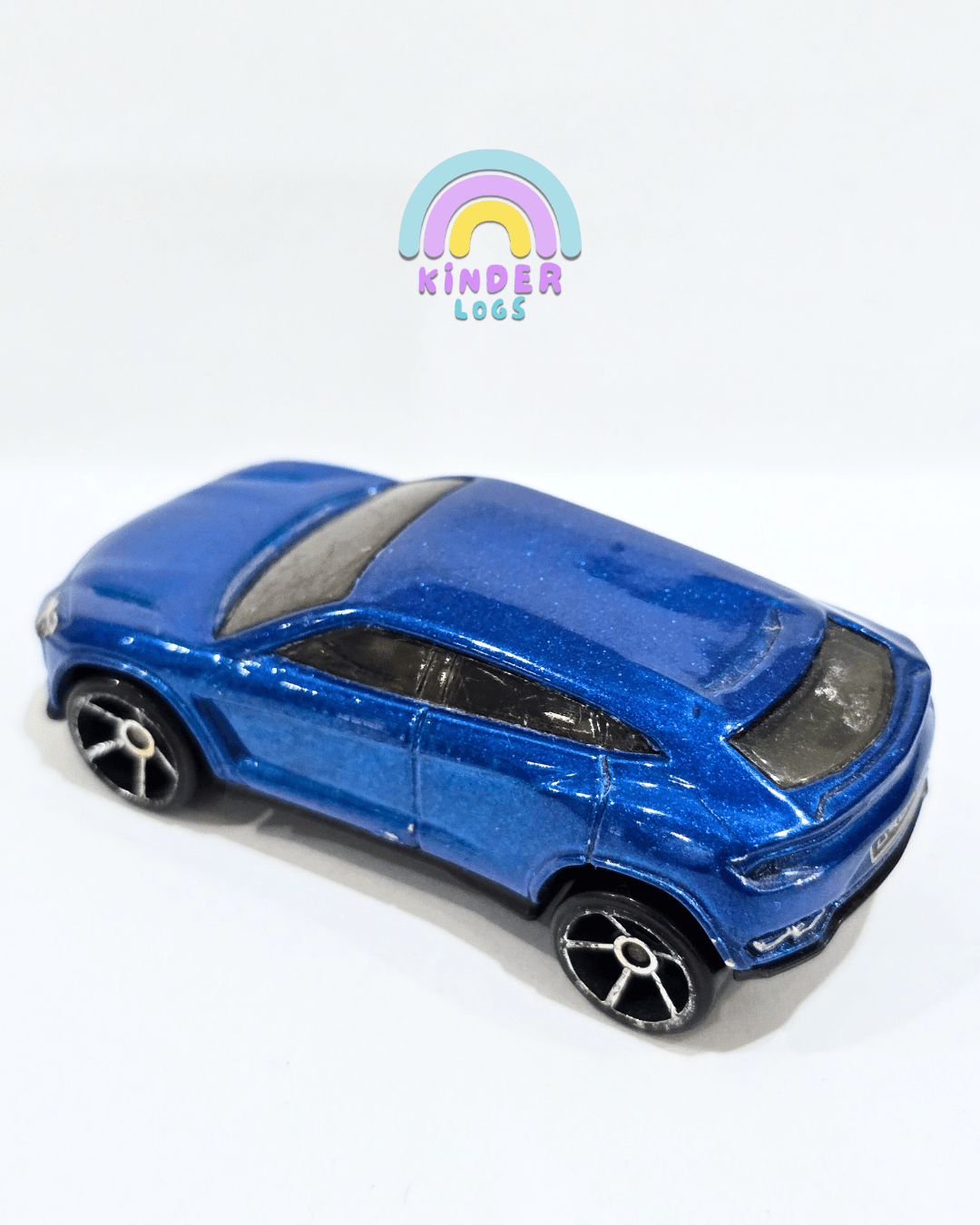 Hot Wheels Lamborghini Urus - Blue (Used Car) - Kinder Logs
