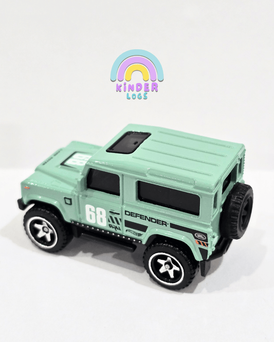 Hot Wheels Land Rover Defender 90 - Green (Uncarded - New) - Kinder Logs