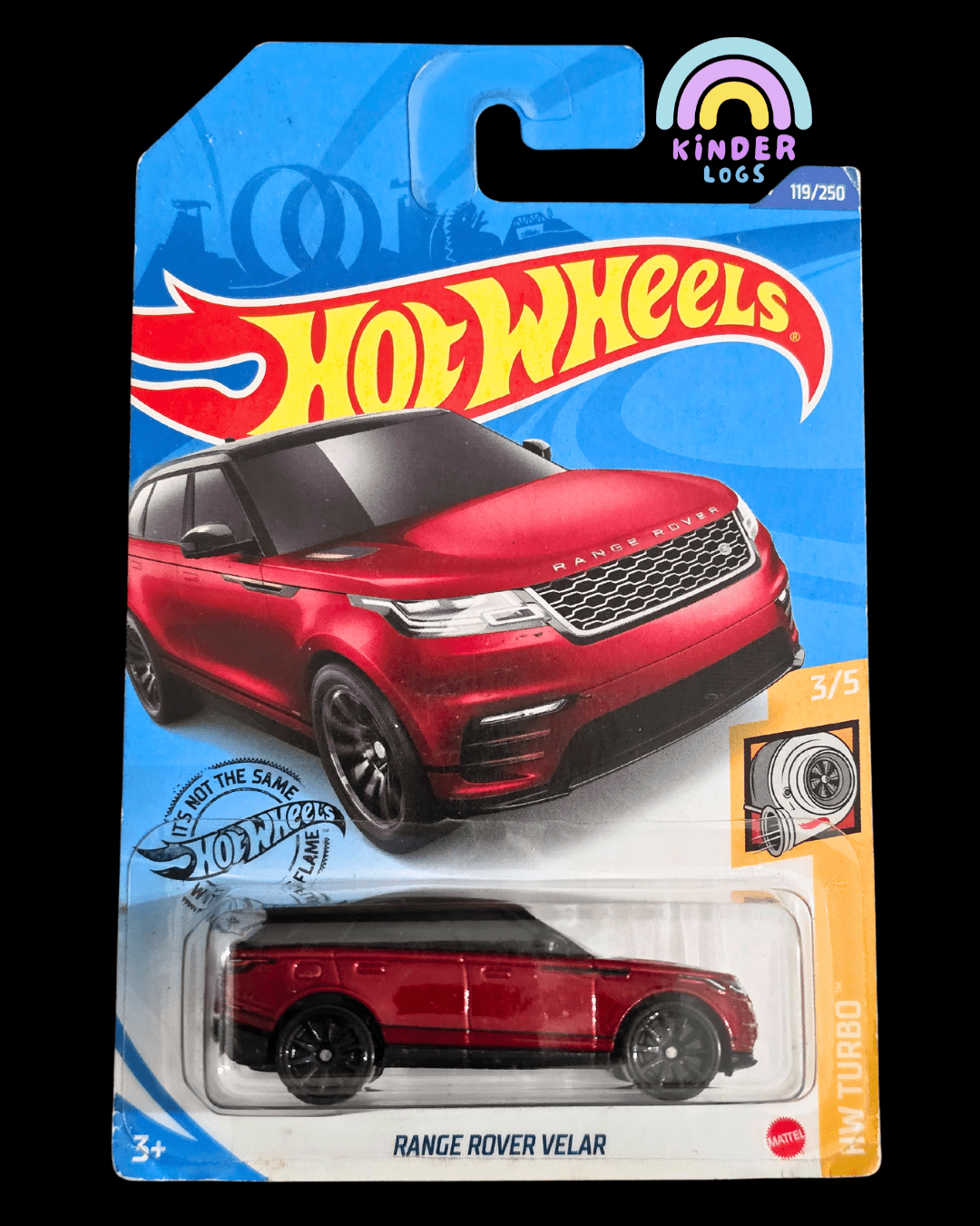 Hot Wheels Land Rover Range Rover Velar (Red) - Kinder Logs