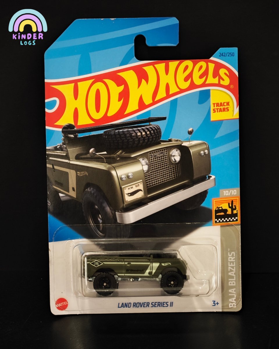 Hot Wheels Land Rover Series II - Kinder Logs