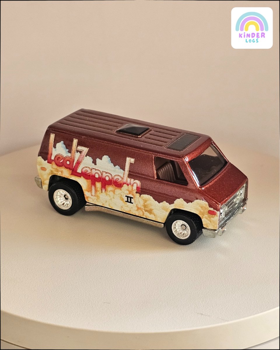 Hot Wheels LED Zeppelin II Super Van (Uncarded) - Kinder Logs