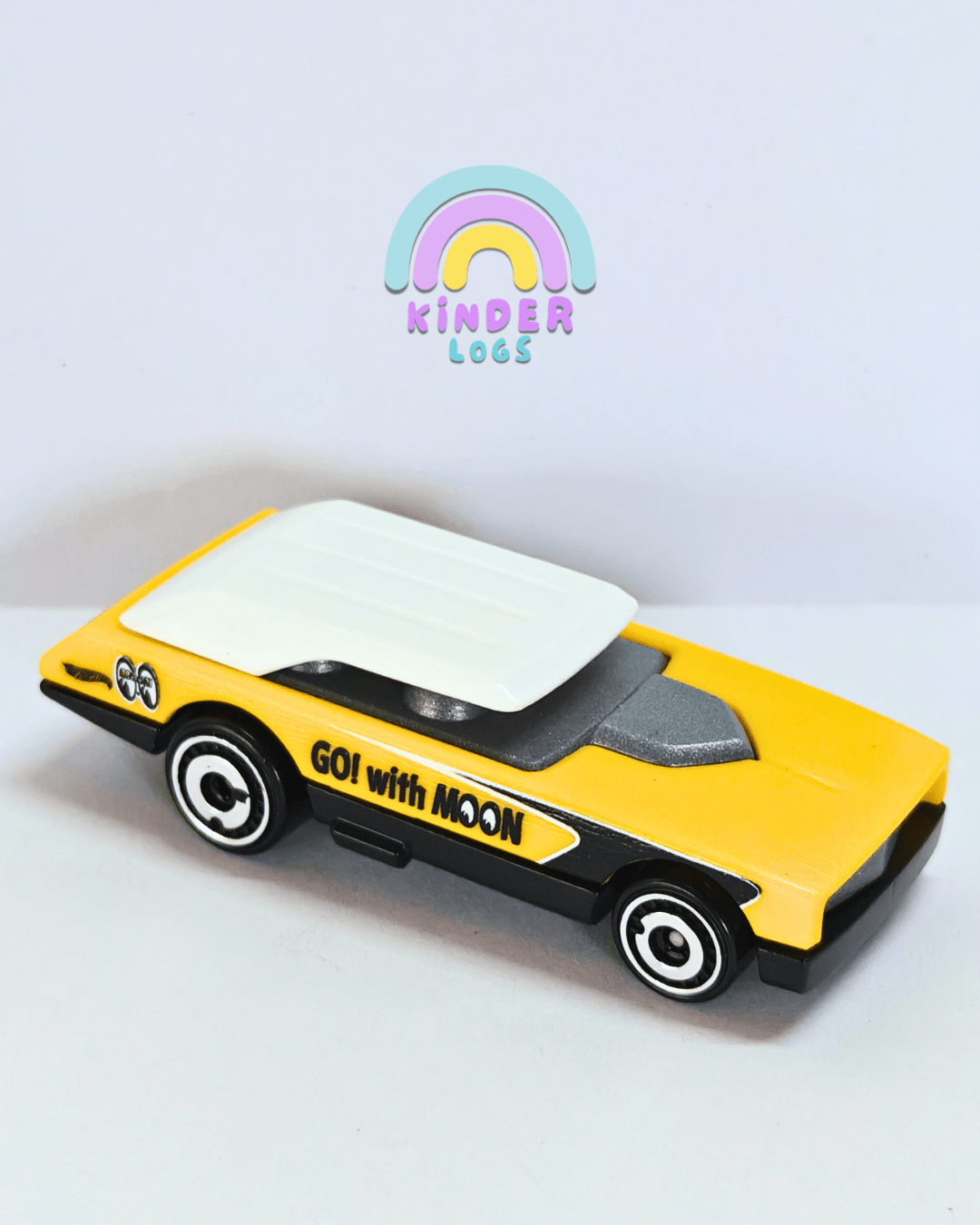 Hot Wheels Long Bloc - Yellow (Uncarded - New) - Kinder Logs