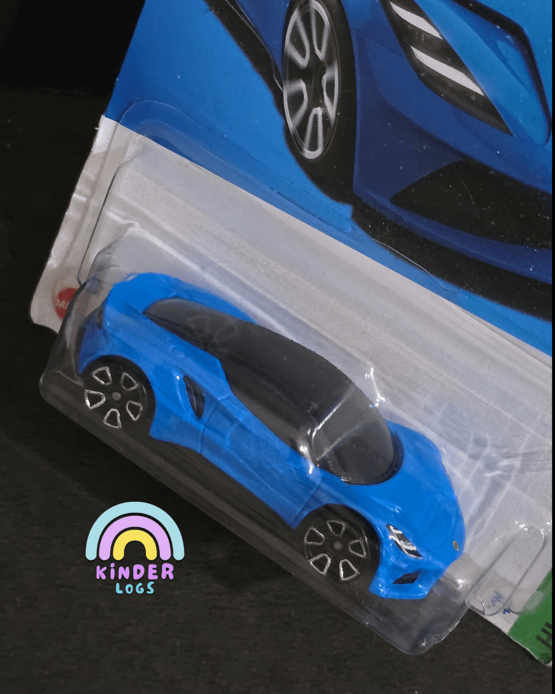 Hot Wheels Lotus Emira - Blue (Imported) - Kinder Logs