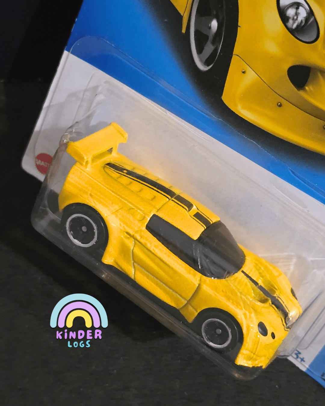 Hot Wheels Lotus Sport Elise - Yellow (Imported) - Kinder Logs