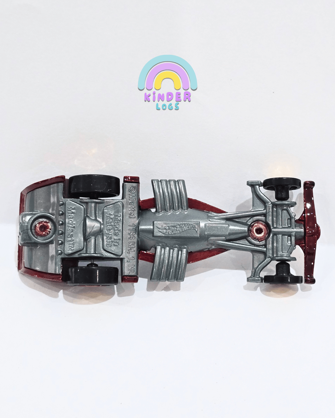 Hot Wheels Madfast - Maroon (Uncarded) - Kinder Logs