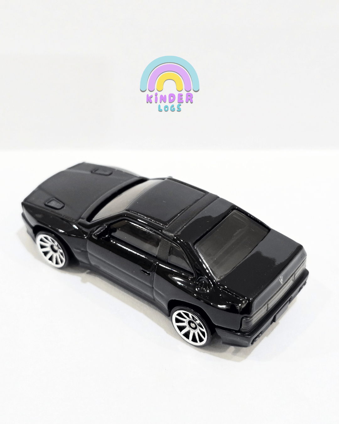 Hot Wheels Maserati Shamal - Black (Uncarded) - Kinder Logs