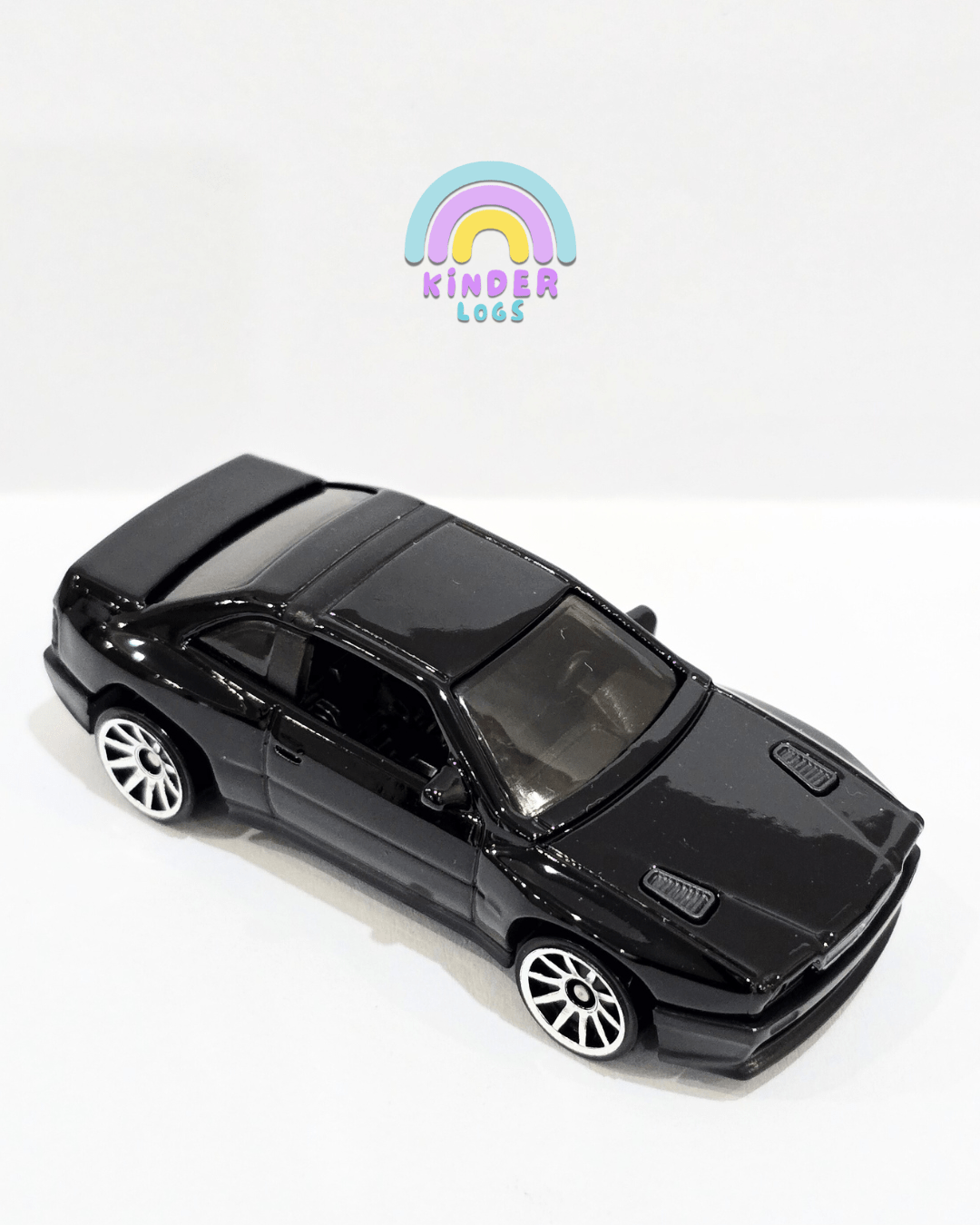 Hot Wheels Maserati Shamal - Black (Uncarded) - Kinder Logs