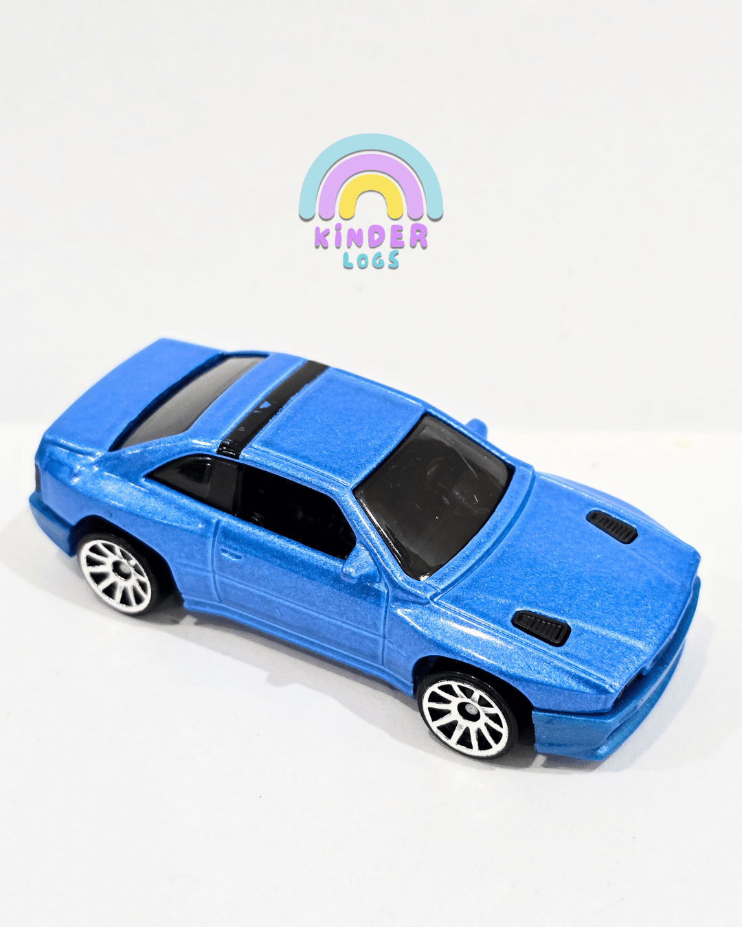 Hot Wheels Maserati Shamal - Blue (Uncarded - New) - Kinder Logs